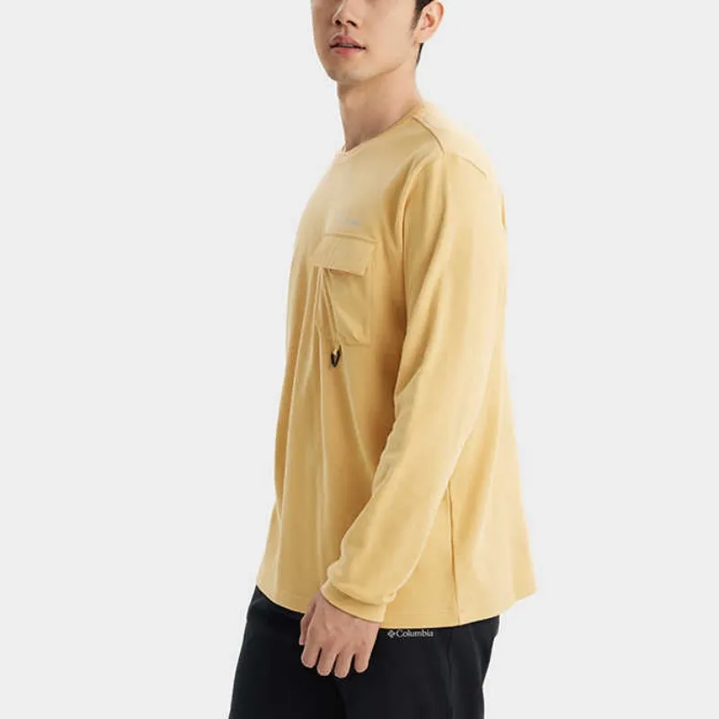 Columbia T Shirts Men Yellow-4