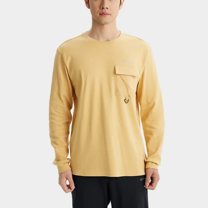 Columbia T Shirts Men Yellow-2