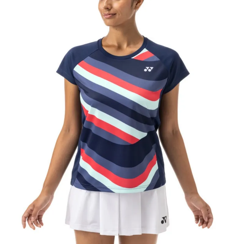 YONEX Contest Series Raglan Sleeve T Shirt Women's Black-2