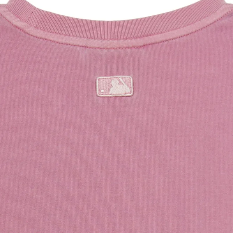 MLB Preppy Style Collection Boston Red Sox T Shirt Women's Hemp Purple-2