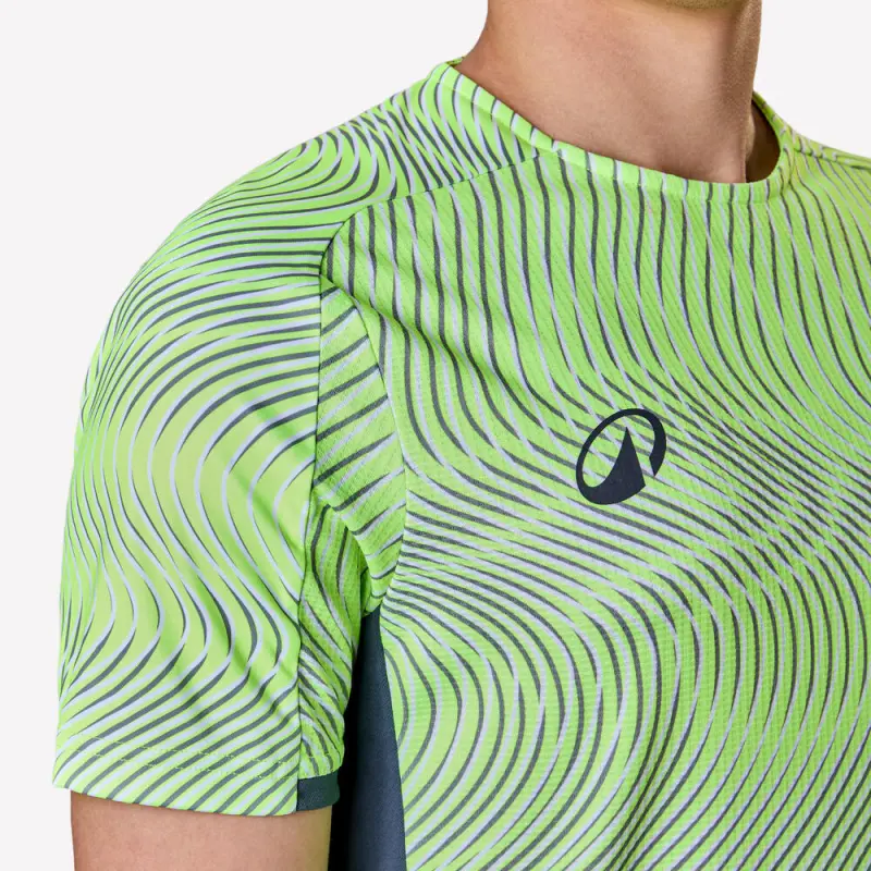 DECATHLON Soccer Jersey Unisex Neon Yellow/Ink-1