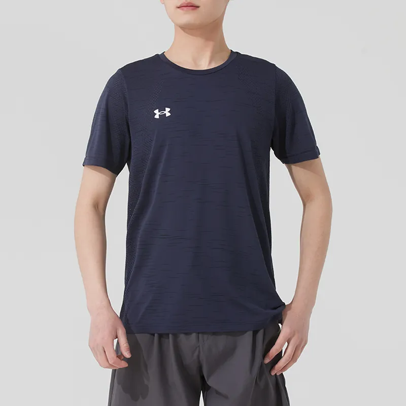 Under Armour T Shirt Unisex Navy Blue-2