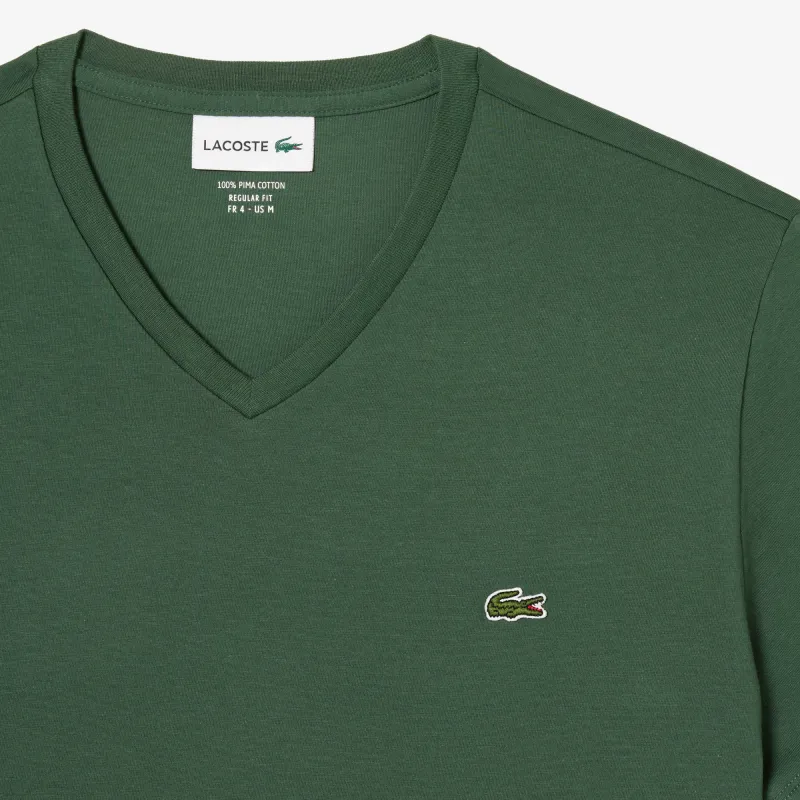 LACOSTE T-Shirt Men's Dark Green-4