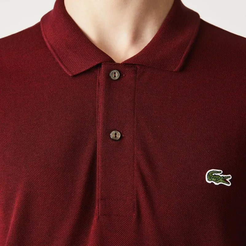 LACOSTE Polo Shirt Men's Burgundy-3
