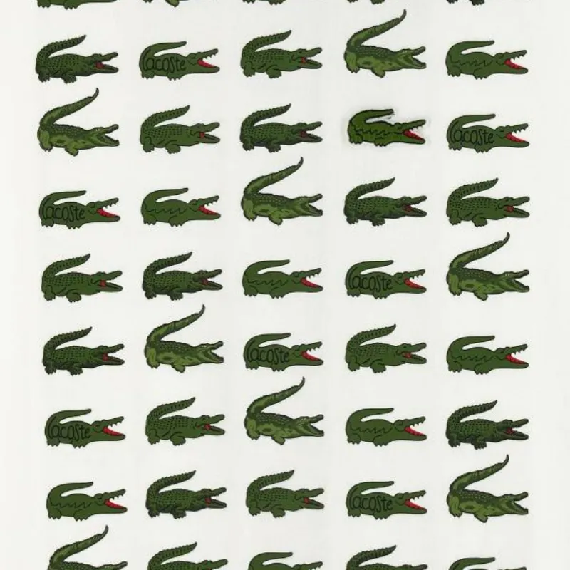 LACOSTE T Shirts Unisex White-5