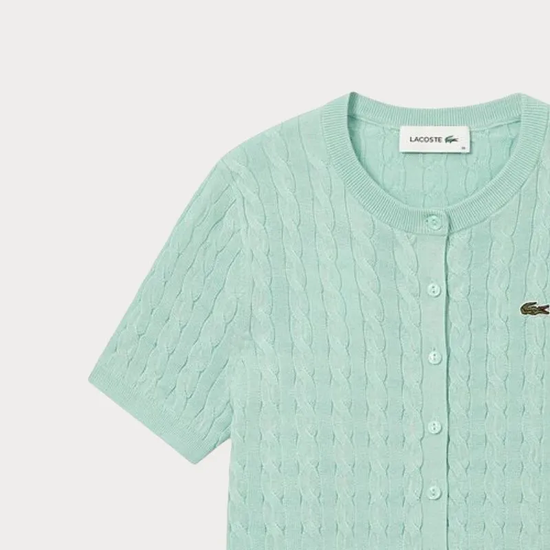 LACOSTE Knitwear Women's Mint Green-3