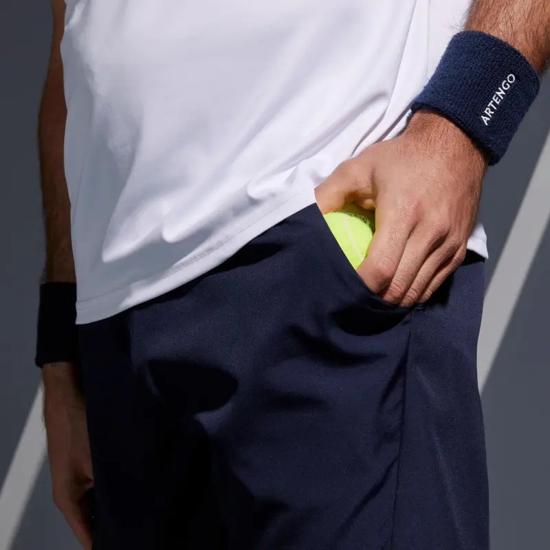 DECATHLON ARTENGO100 Collection Sports Shorts Men's Marine Blue-3