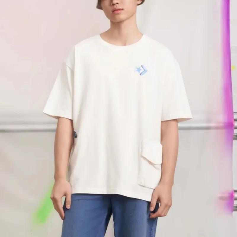 Converse SS24 T Shirt Men's Gray-2
