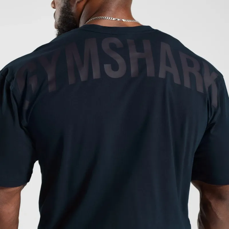 GYMSHARK T Shirts Men Marine-4
