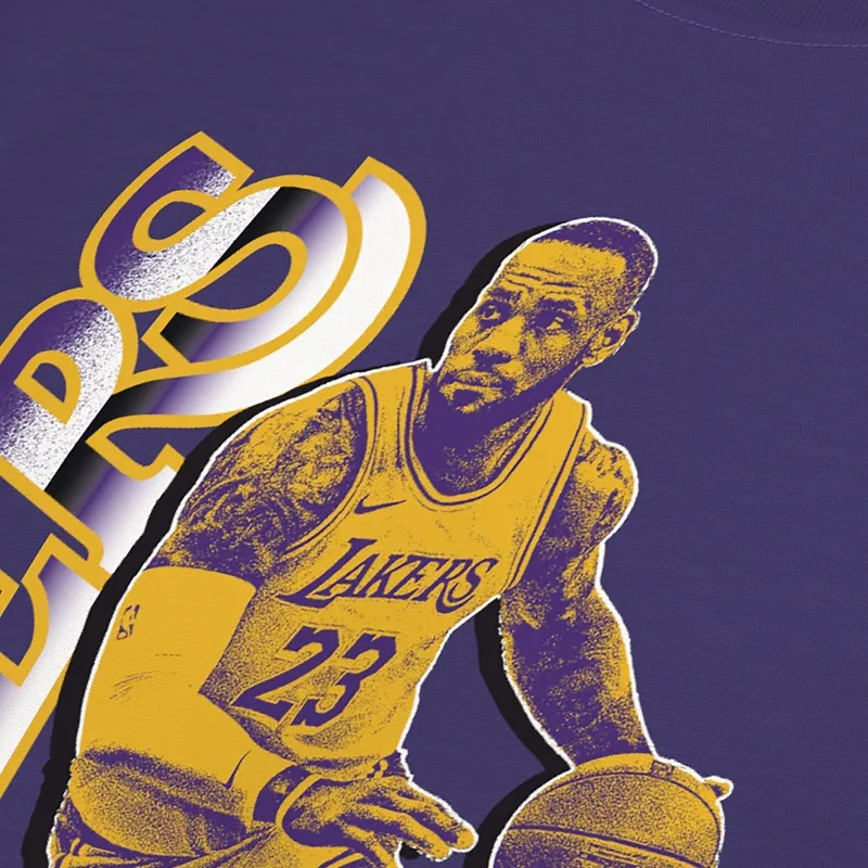 Nike x NBA T Shirt Men's Purple-2