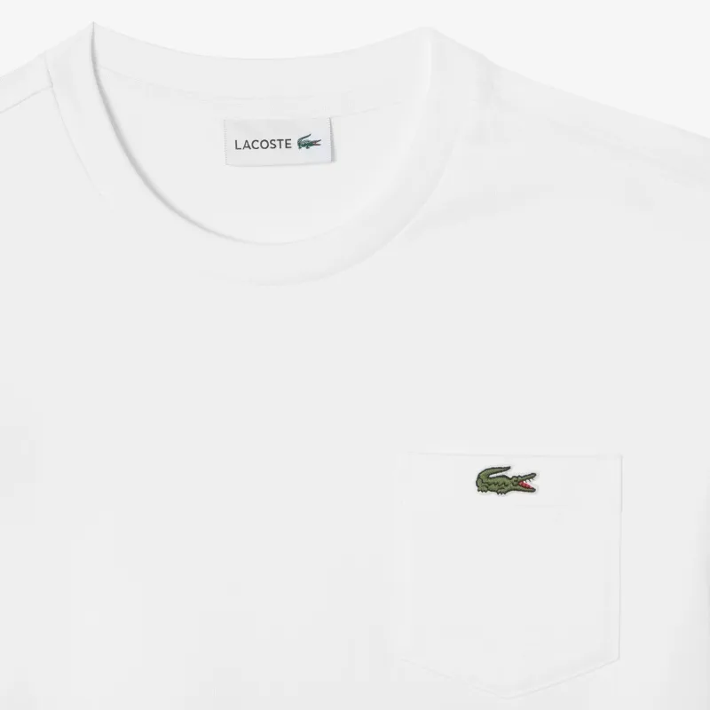 LACOSTE T Shirts Men White-1
