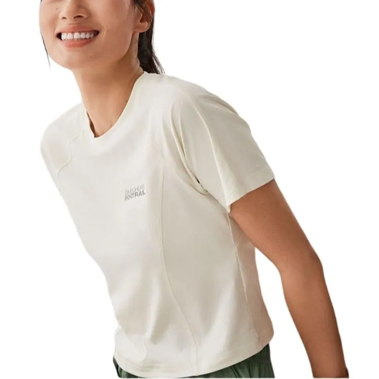 Skechers T Shirt Women's Marshmallow White 0074-2