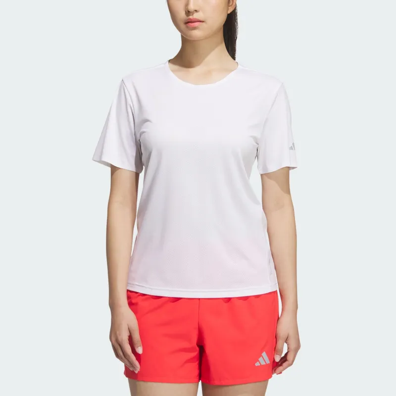 Adidas COLD.RDyClimacool Regular T Shirt Women's White/Dark Silver Gray-1
