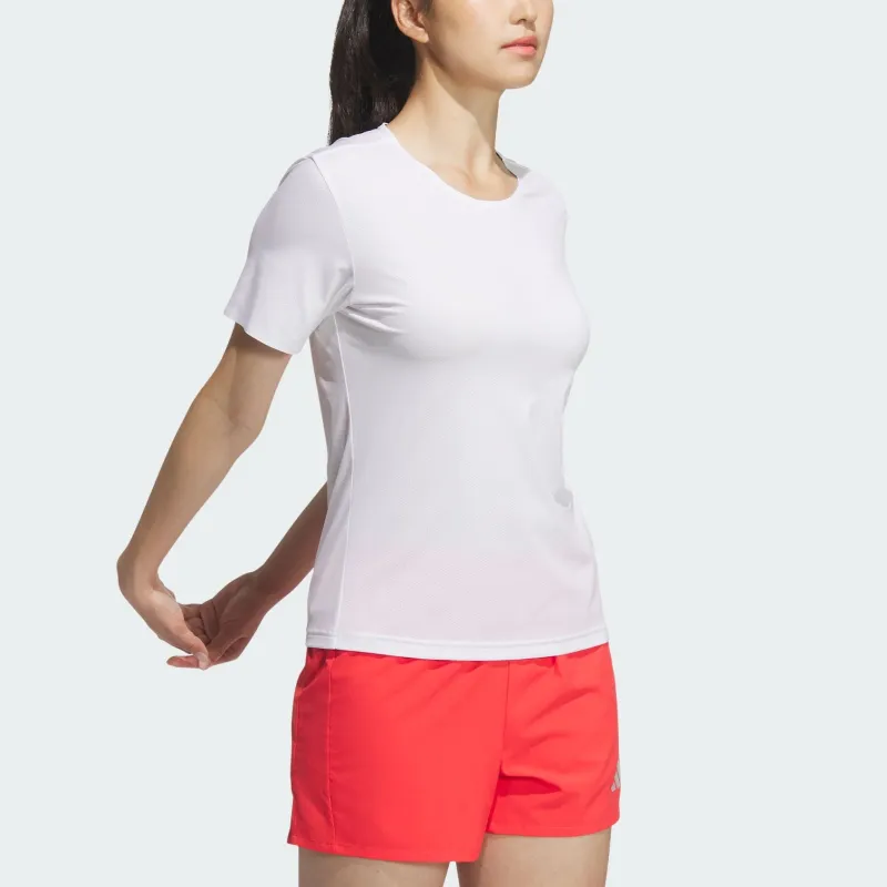 Adidas COLD.RDyClimacool Regular T Shirt Women's White/Dark Silver Gray-2