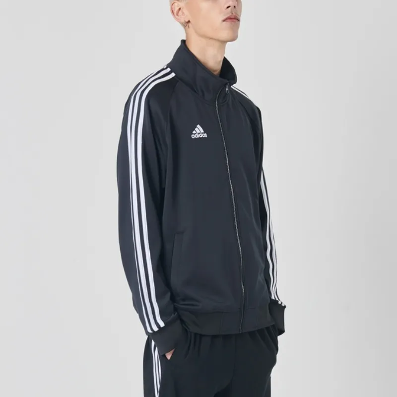Adidas Clothing Jackets & Coats Unisex Black, Comes With Necklace-1