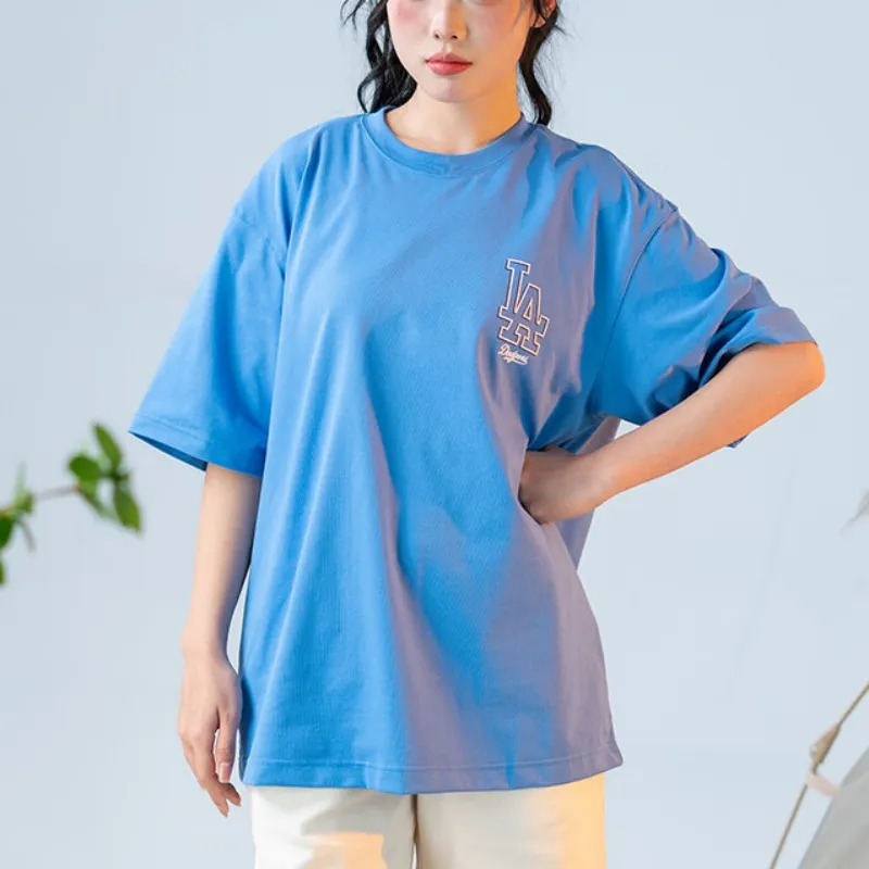 MLB SS24 Set-in Sleeve T-Shirt Unisex Blue-2