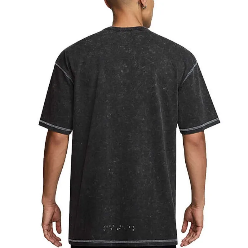 Nike T Shirts Men Black-1