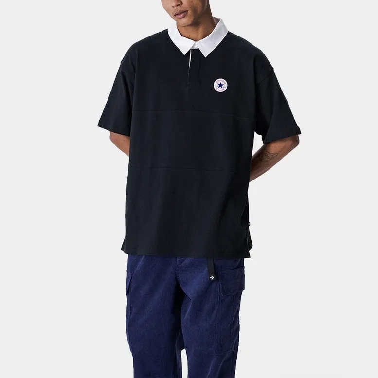 Converse Polo Shirt Men's Black-3