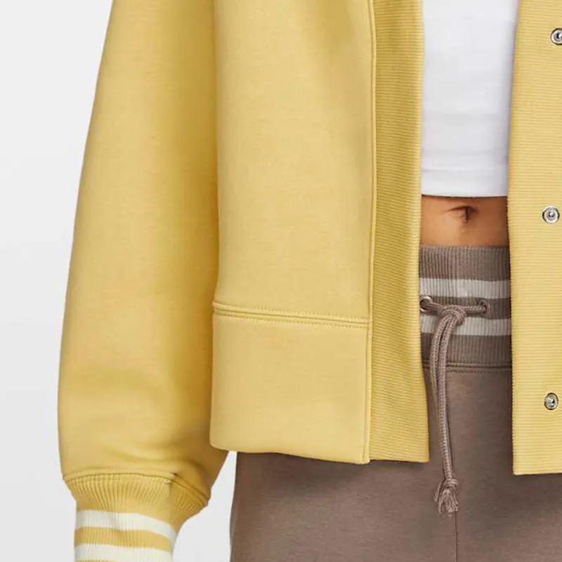 Nike Sportswear Phoenix Fleece SS25 Jacket Women's Yellow-3