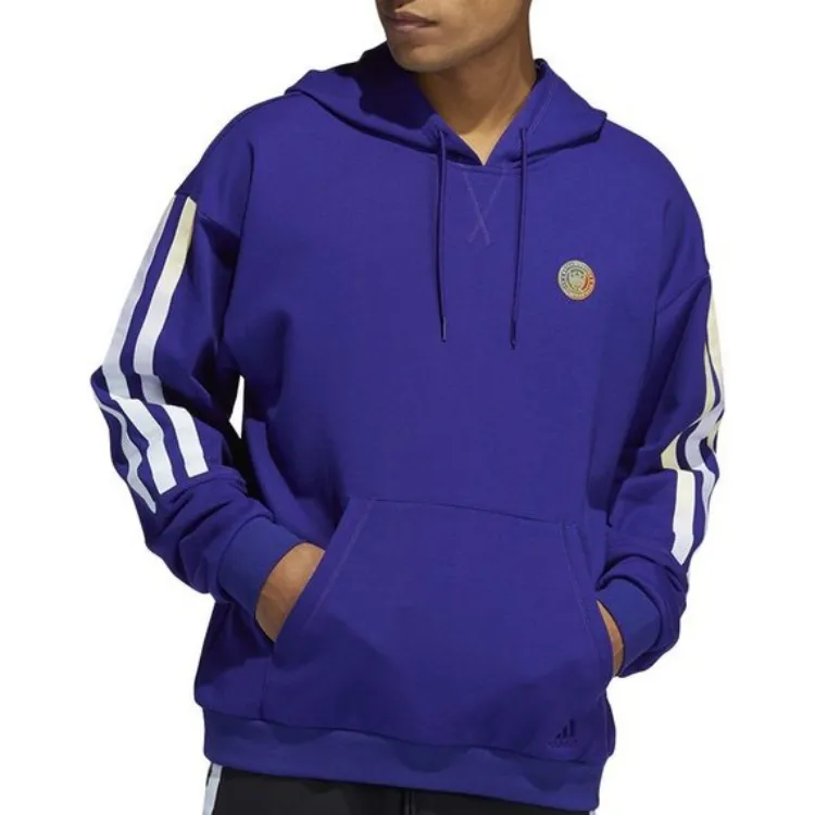 Adidas Free Shipping With AdiClub Donovan Mitchell Pullover Hoodie-1