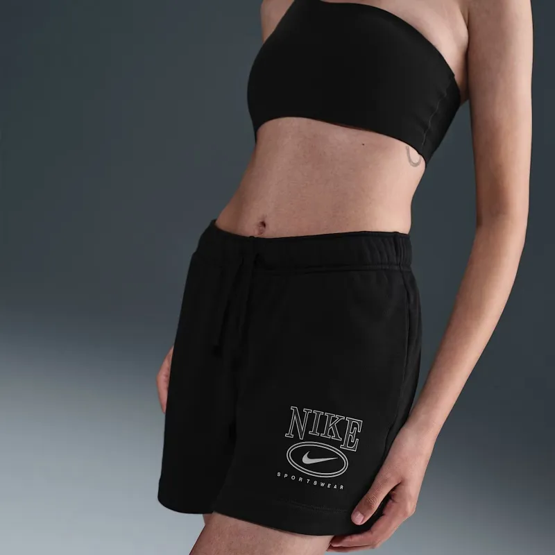 Nike Sportswear Club Fleece Women's Mid Rise 4' Graphic Shorts-2