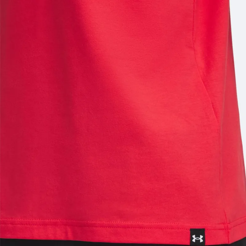 Under Armour ProjectRock Tank Top Men's Lava Red 989-4