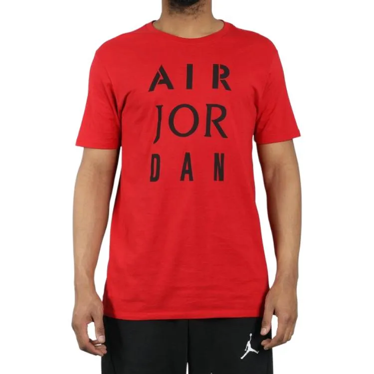 Jordan Apparel T Shirts Men Red-2