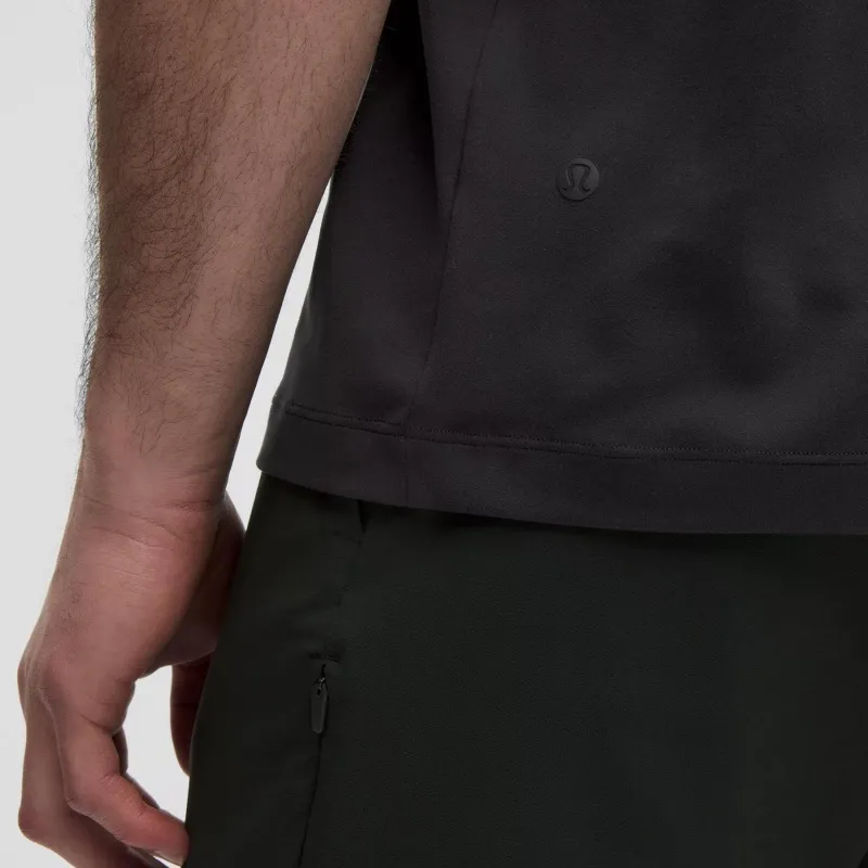 Lululemon Mockneck Golf Clothing Men's Black-3