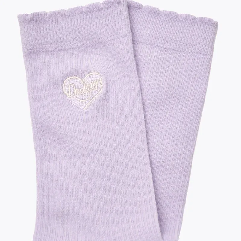 MLB Mid Calf Socks Women's 1 Pack Purple-1