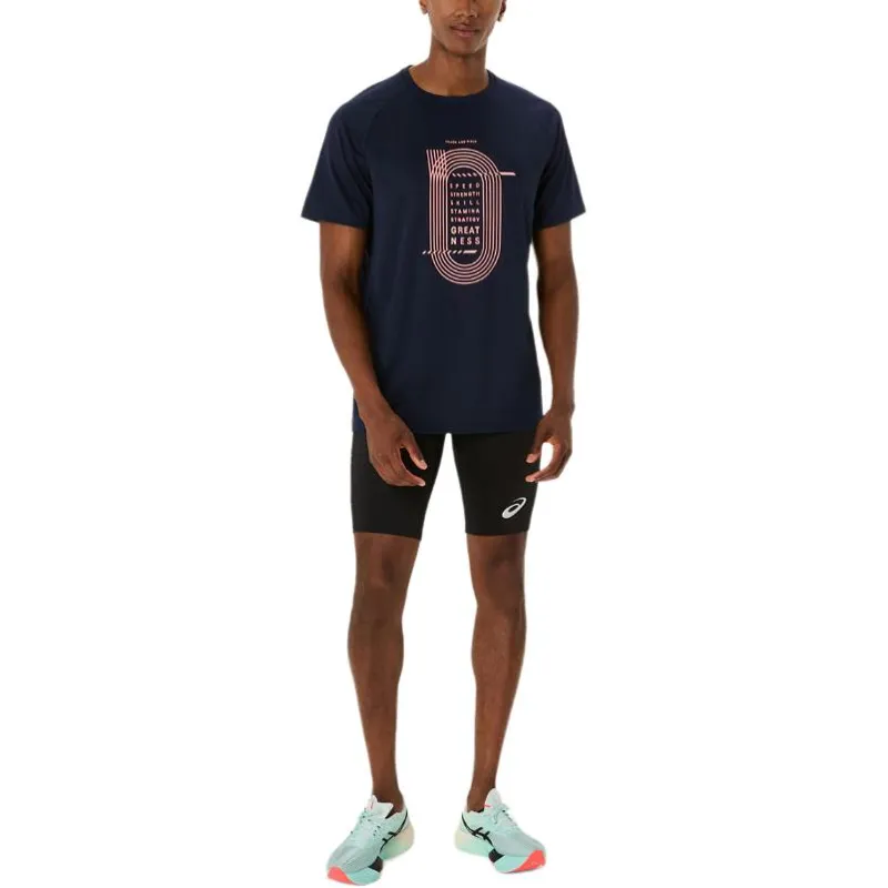 Asics T Shirt Men's Midnight Blue-3