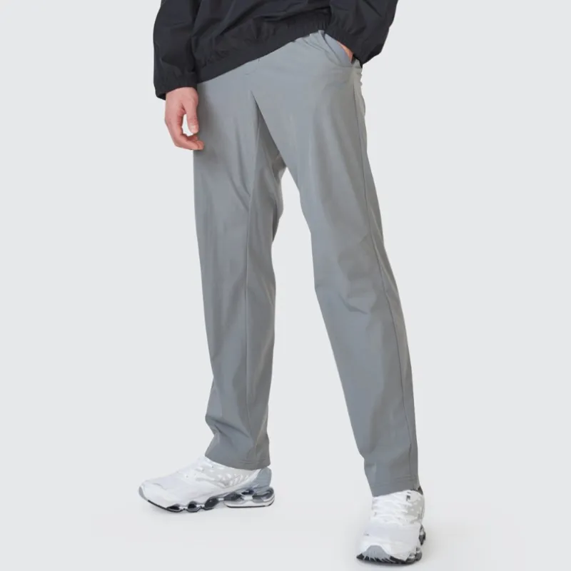 Mizuno Casual Pants Men Gray-3