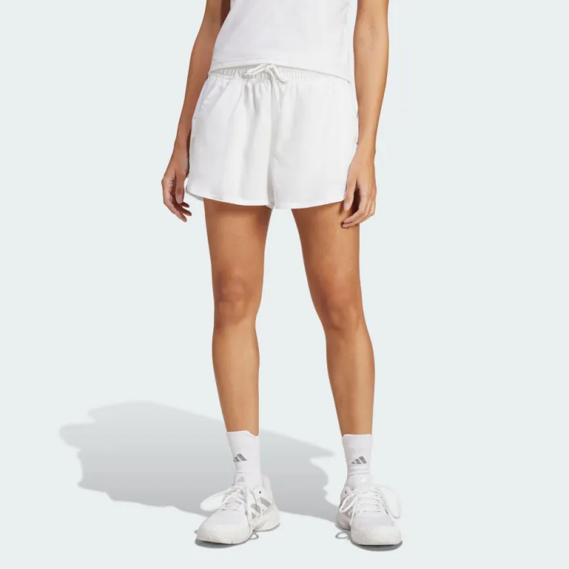 Adidas Women's Club Climacool Shorts White-2