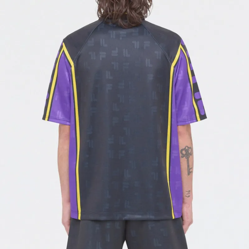 FILA Polo Shirts Unisex Purple-4