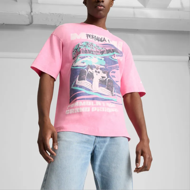 PUMA Playera Gráfica Para Hombre F1® Miami-2