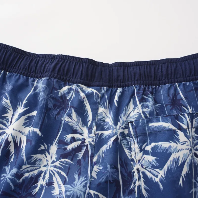 DECATHLON OLAIAN Beach Shorts Women's Palm Blue-2