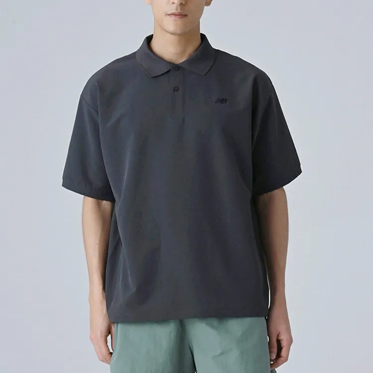 New Balance MET 24 T Shirt Men's Ink Black-2