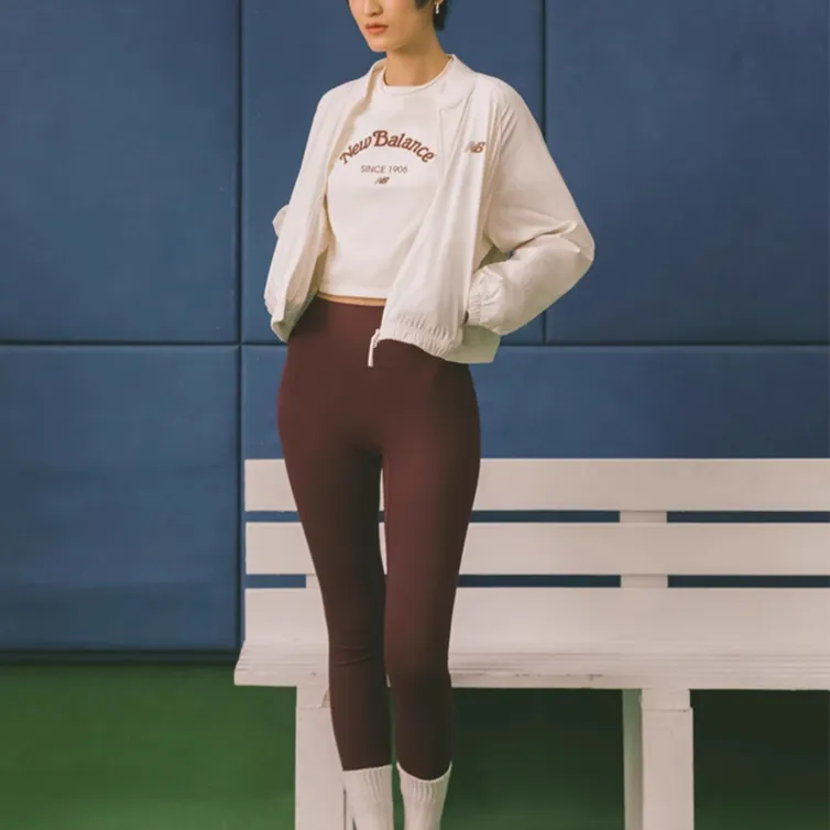 New Balance Baseball Jacket Women's Ivory White-2