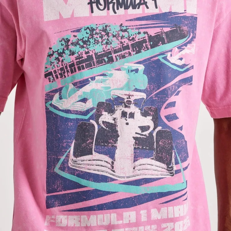 PUMA Playera Gráfica Para Hombre F1® Miami-4
