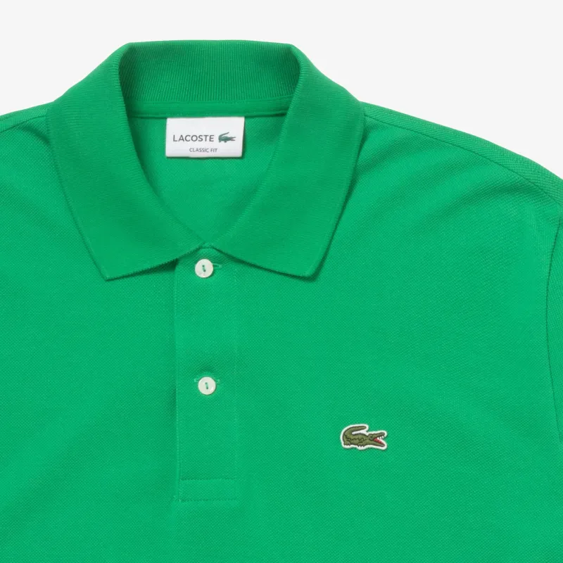 LACOSTE Logo patch Short sleeve Polo Shirt-4