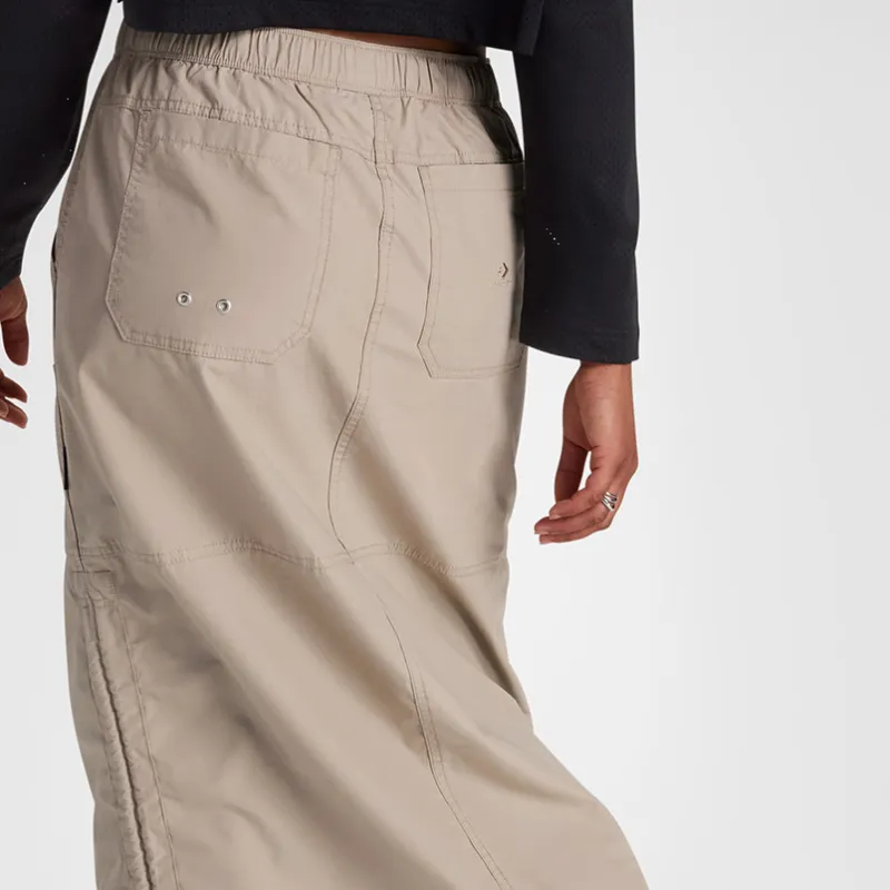 Converse Long Woven Cargo Skirt-1