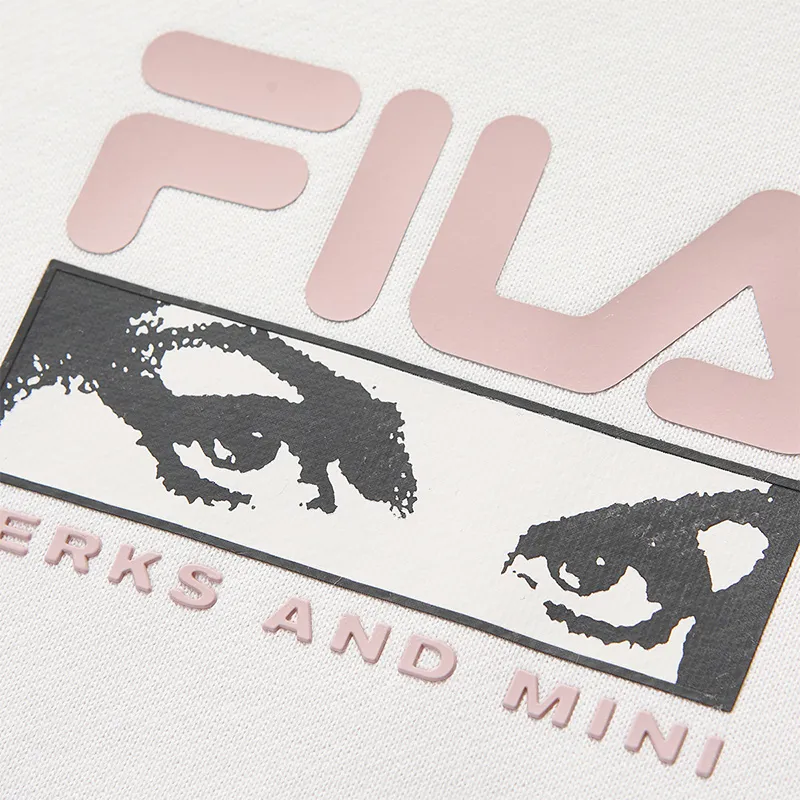 FILA FUSION x P.A.M. Sweatshirt Women's White Sand Gray-2