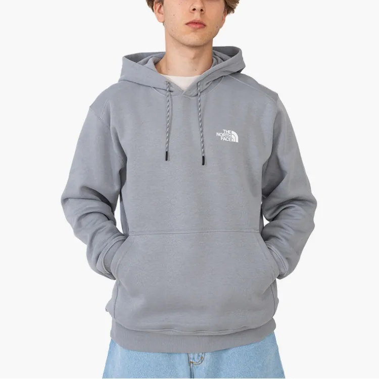 THE NORTH FACE OUTDOOR GRAPHIC HOODIE Sweatshirt Men's Gray-2