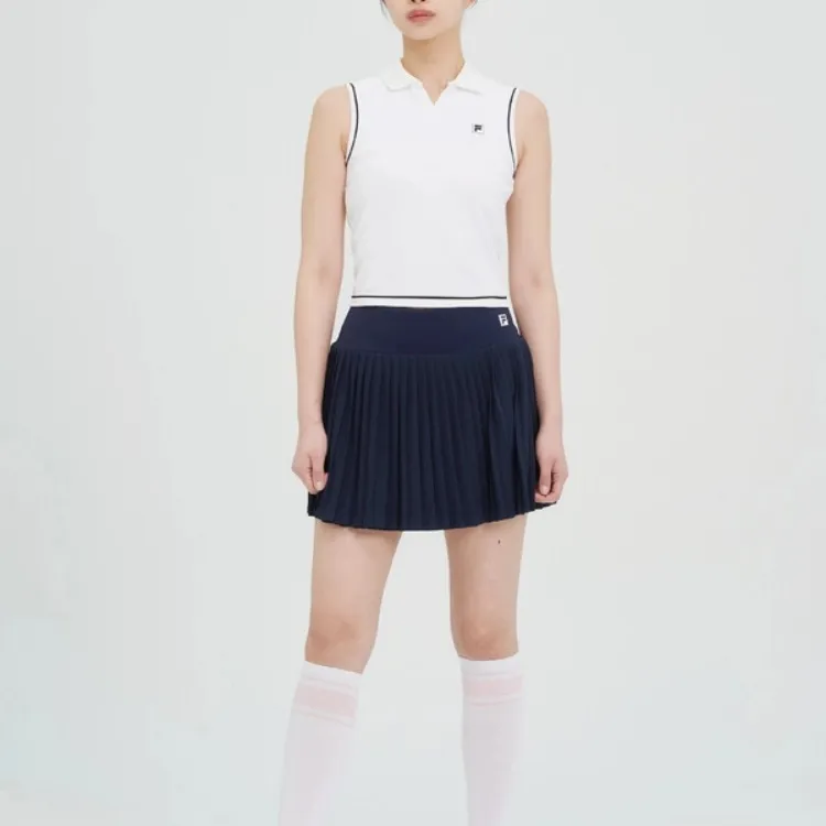 FILA Casual Short Skirts Women's Navy-3