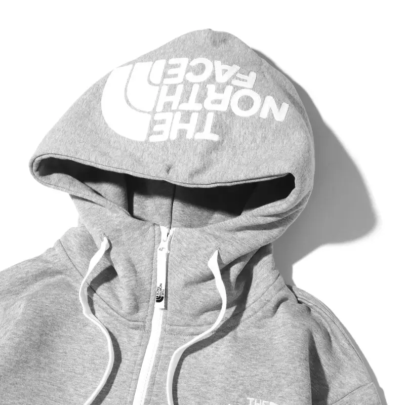 THE NORTH FACE Rearview Full Zip Hoodie Jackets Coats Men's Mixed Gray-3