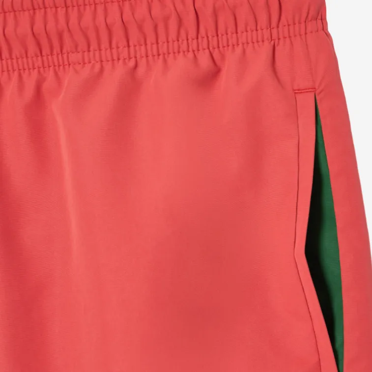 LACOSTE Swimming Shorts Men's Red-3