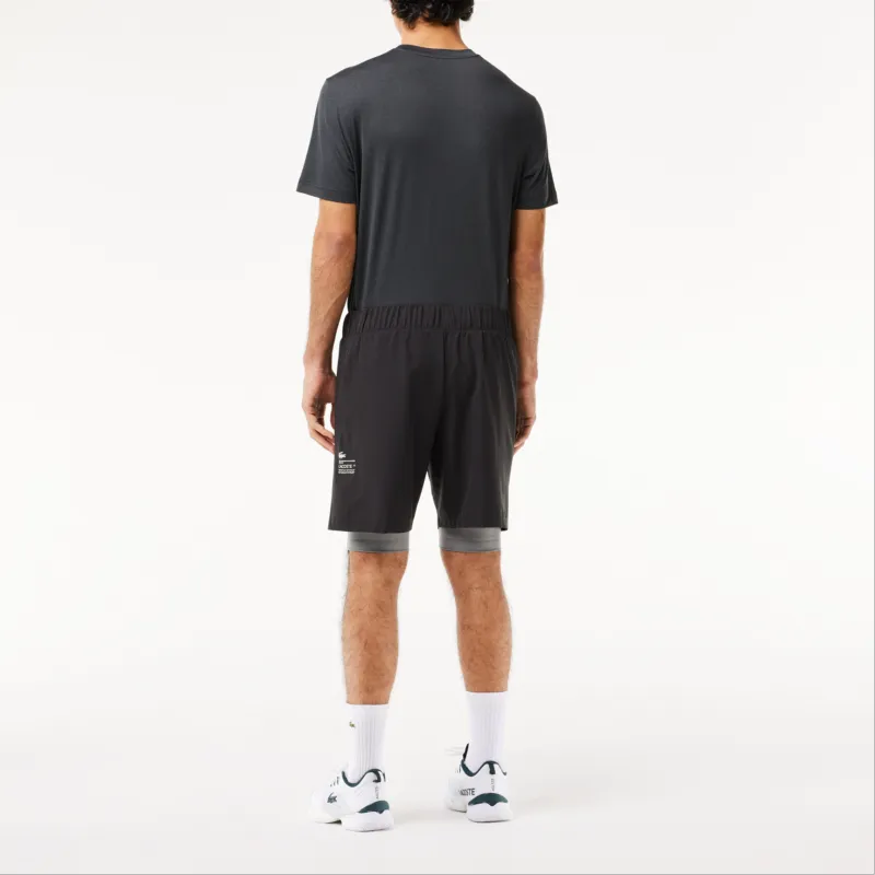 LACOSTE Casual Shorts Men's Medium Gray-4