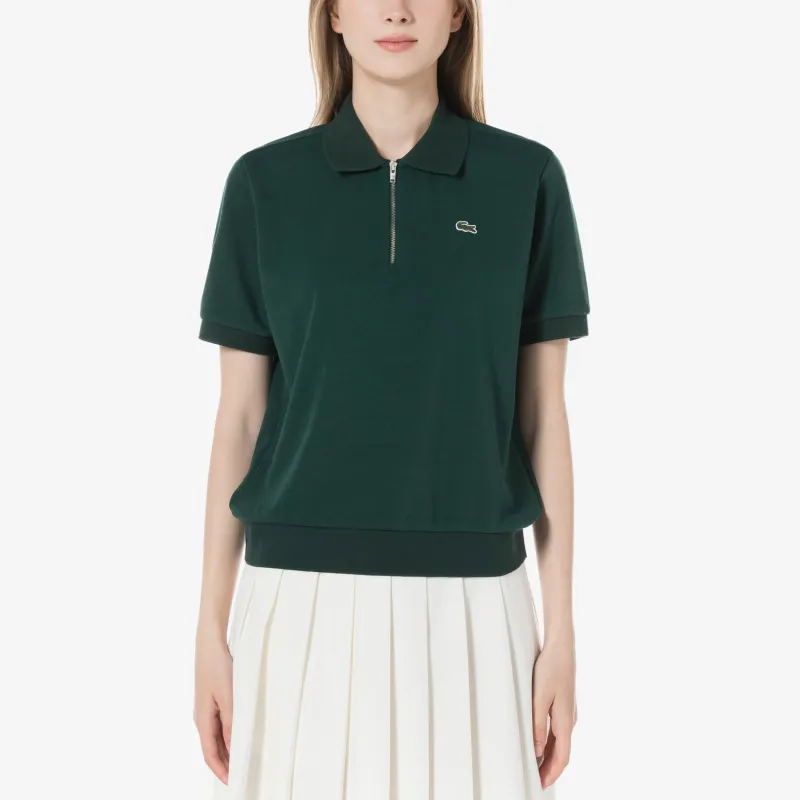 LACOSTE Polo Shirt Women's Forest Green-2