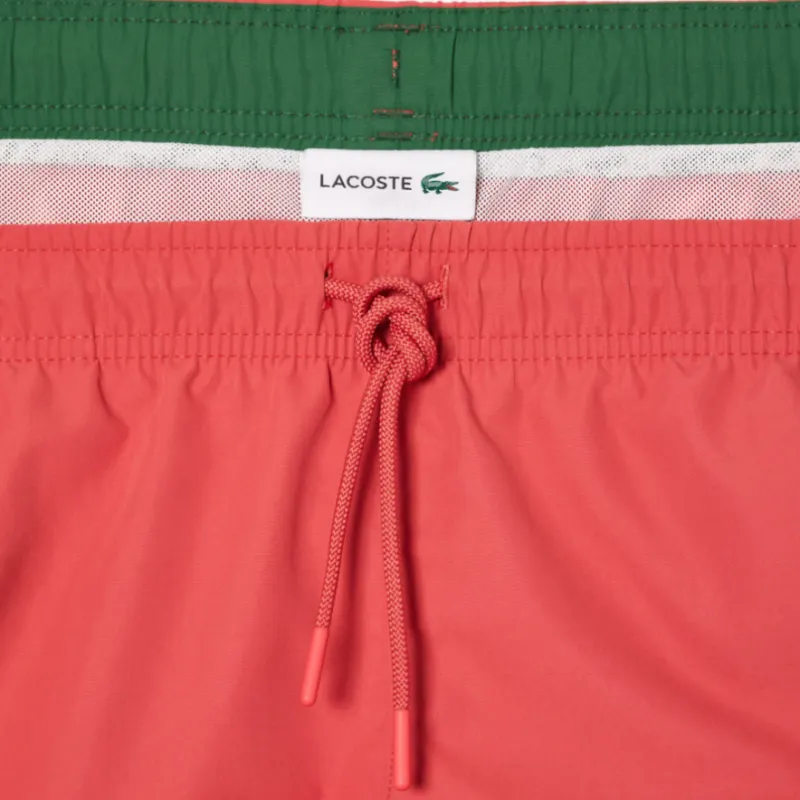 LACOSTE Swimming Shorts Men's Red-1