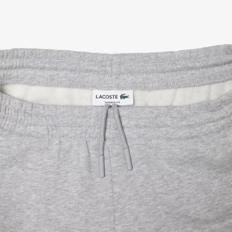 LACOSTE Knitted Sweatpants Men's Light Gray-4