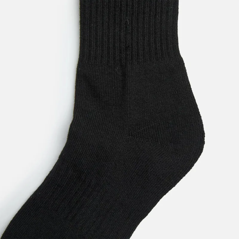 Columbia Common Qualireute™ Mid-Calf Socks Unisex 1 Pack Black-3